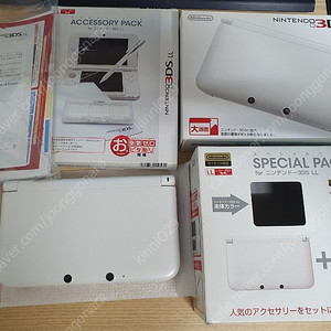 닌텐도 3ds xl 화이트 스페셜 팩 박스