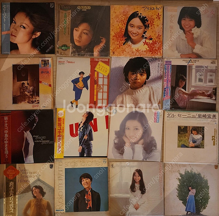 7080 J POP 일본가요 LP 101장 일괄--1