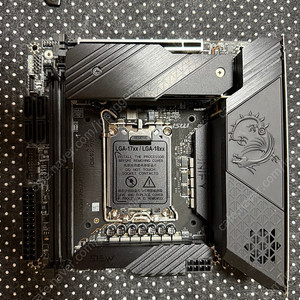 Msi z690i unify itx 메인보드