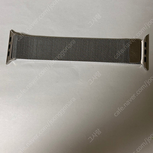 애플 정품 애플워치 스트랩 실버 밀레니즈루프 44mm