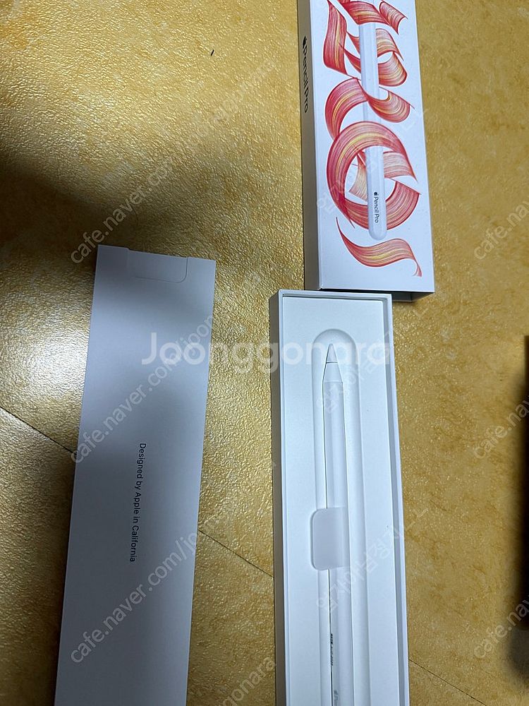 애플펜슬 프로 단순개봉--0