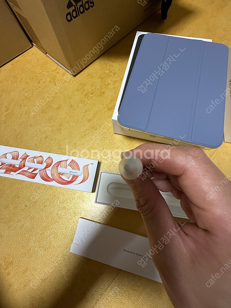 애플펜슬 프로 단순개봉--1