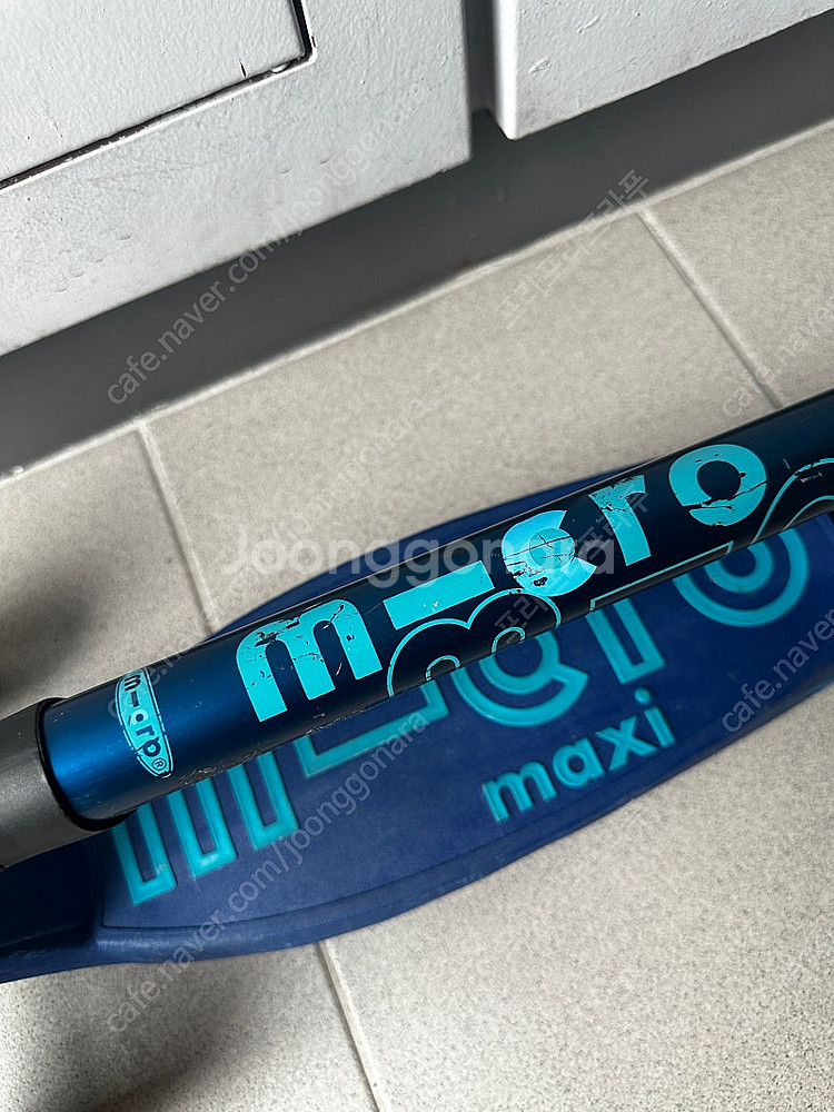 마이크로 킥보드맥시 폴더블 디럭스 LED 네이비색상--8