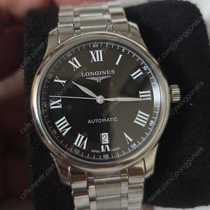 론진 마스터컬렉션 38.5mm 검판