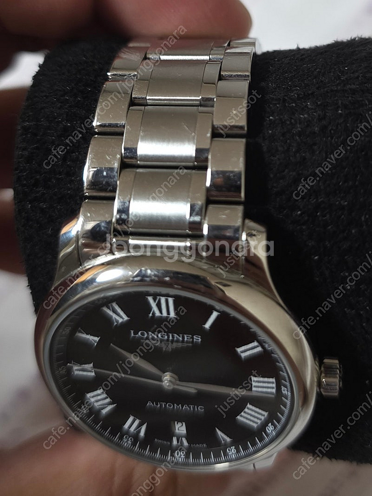 론진 마스터콜렉션 38.5mm 검판--3