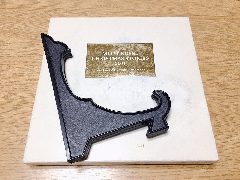 [1000장 한정 리미티드 에디션]2001년 빈티지 노리다케x미츠코시 콜라보 크리스마스 스토리즈 접시--8