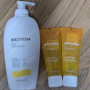 (기한임박26.04)비오템 비타미네바디밀크400ml+비타미네샤워젤75ml×2개