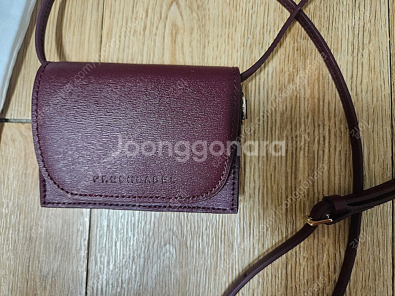 프레쉬라벨 Lyon 벨트백 (와인 컬러) 새상품 판매--7