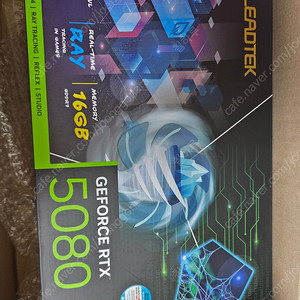 리드텍 지포스 RTX 5080 HURRICANE D7 16GB 미개봉