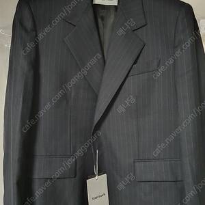 토니웩 / 25FW STRIPED WOOL RELAXED TAILORED JACKET / M
