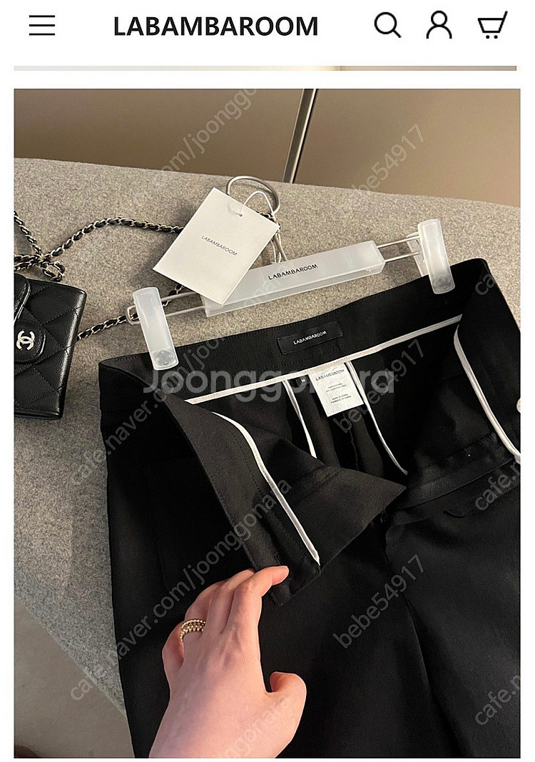 라밤바룸 포켓 와이드 팬츠 M사이즈--0