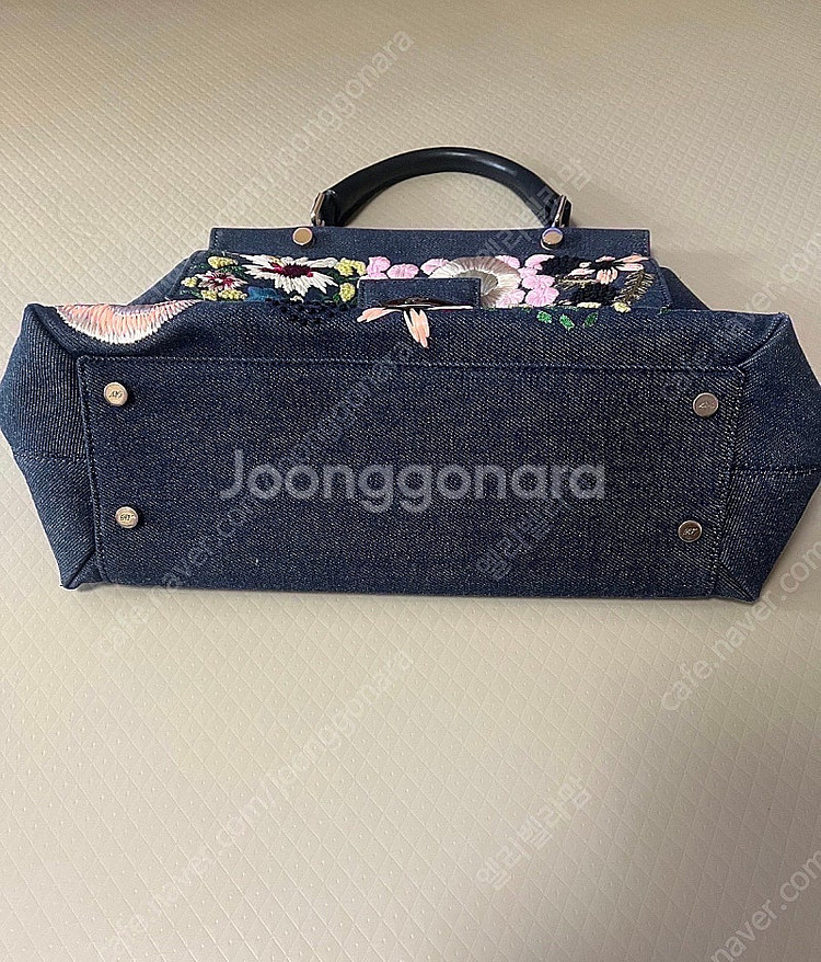 로저비비에데님가방--3