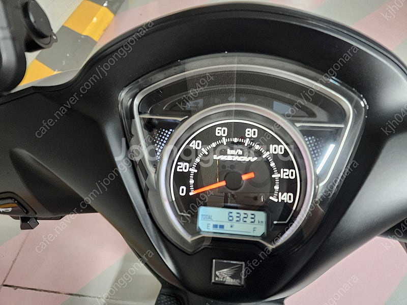 21년식 혼다비전110판매합니다.(6326kmㆍ페지완료)--6