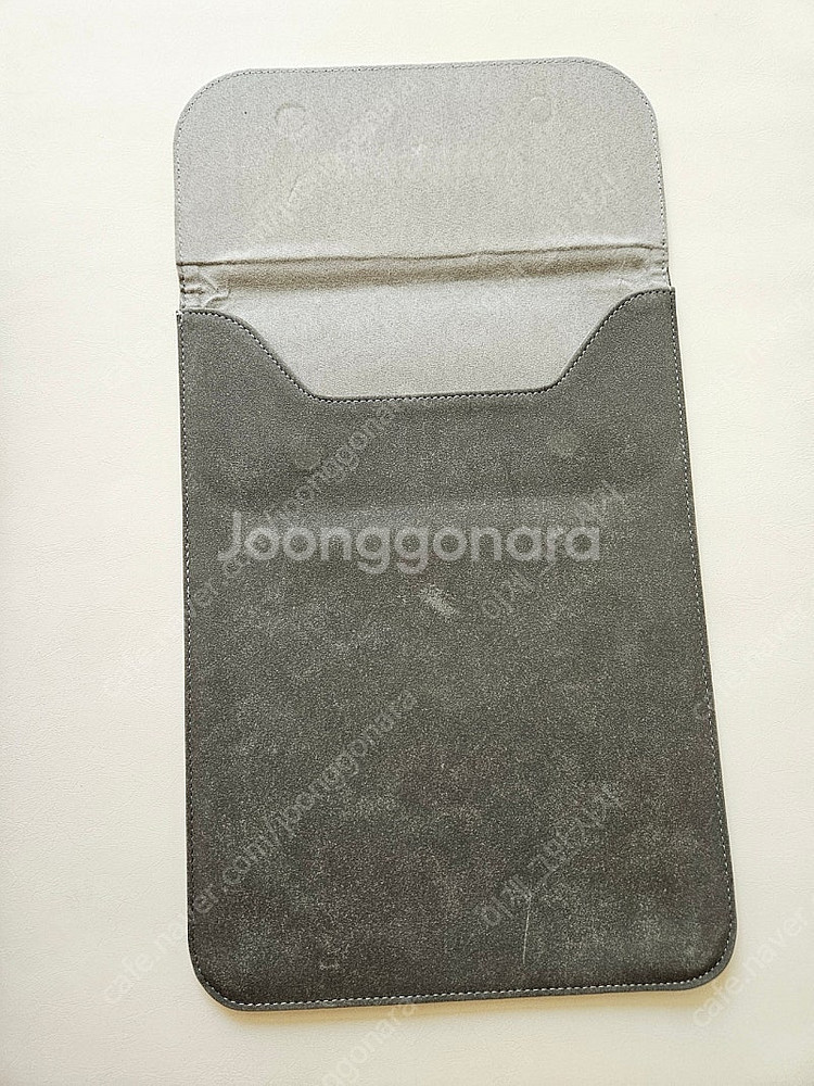 애플 정품 아이패드 가죽 파우치--1
