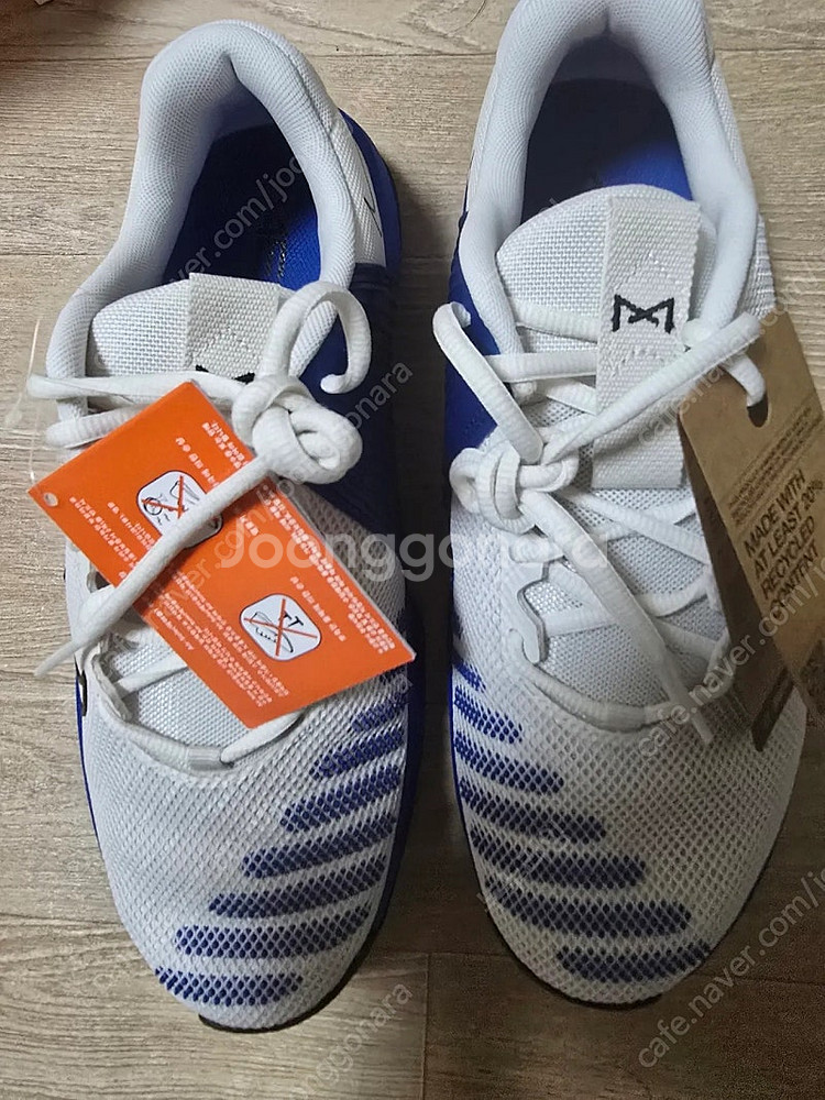 나이키 메트콘9 흰색+파랑 275 새상품 91000원--8