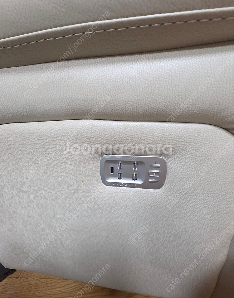 레이지보이 그레이슨 가죽 리클라이너 소파 1인용 + 3인용--1