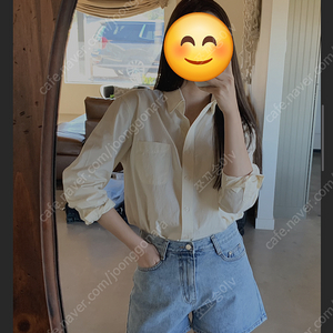 원로그 테즈숏데님 중청 라지사이즈 팝니다