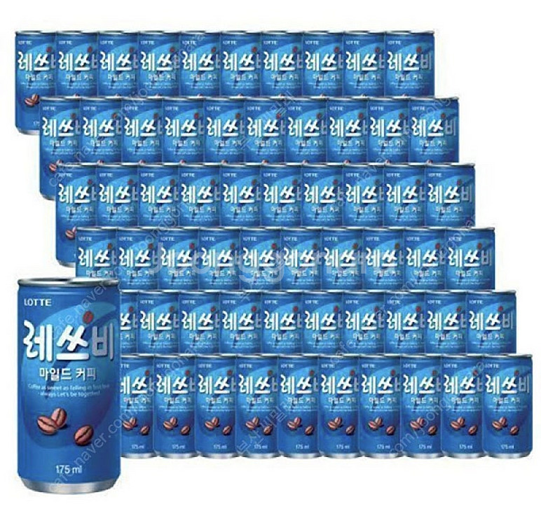 레쓰비 마일드 캔커피 175ml x 60캔 만9천원--0