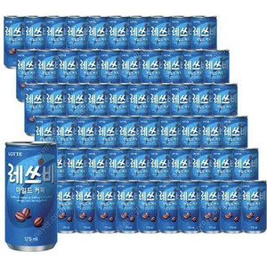 레쓰비 마일드 캔커피 175ml x 60캔 만9천원