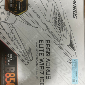 GIGABYTE] B850 AORUS ELITE WIFI7 ICE 제이씨현 rev1.1버젼 메인보드 판매합니다