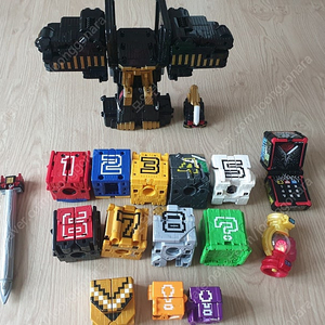 애니멀포스 애니멀킹 라이드킹 큐브세트