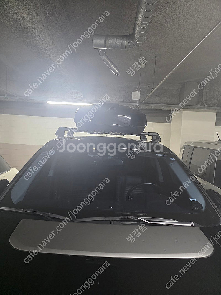 툴레 루프박스 모션XT L + 툴레 가로바--0