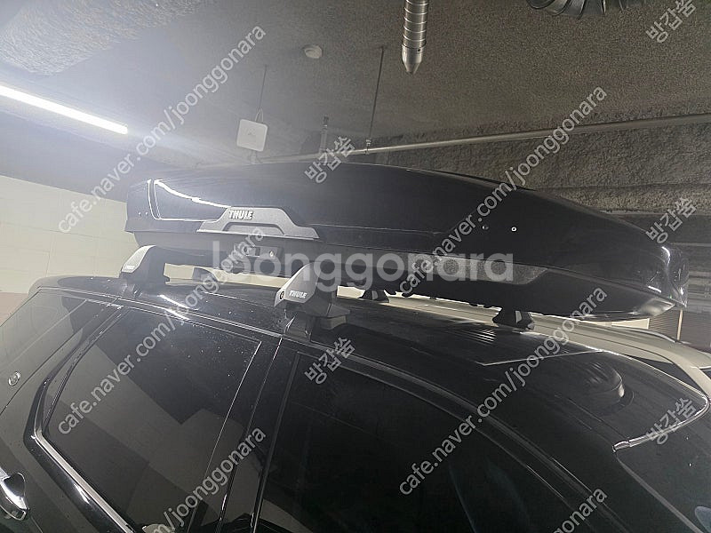 툴레 루프박스 모션XT L + 툴레 가로바--2