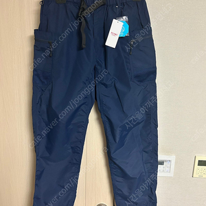 BEAMS 빔즈 나일론 워크 팬츠 네이비 L
