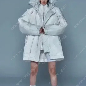 강혁 23FW 에어백 더블 지퍼 구스다운 파카 패딩