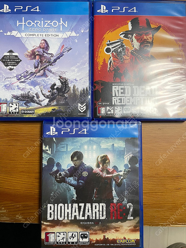 ps4 호라이즈제로던 바하2 레데리2 팝니다--0