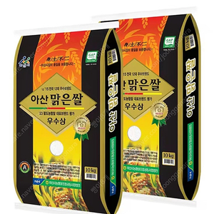선착순)24년산 특등급 단일품종 아산 맑은쌀10kgx2포(총20kg)무료배송65900원 최근도정
