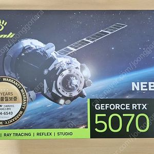 미개봉) 지포스 RTX 5070 Nebula D7 12GB 새제품