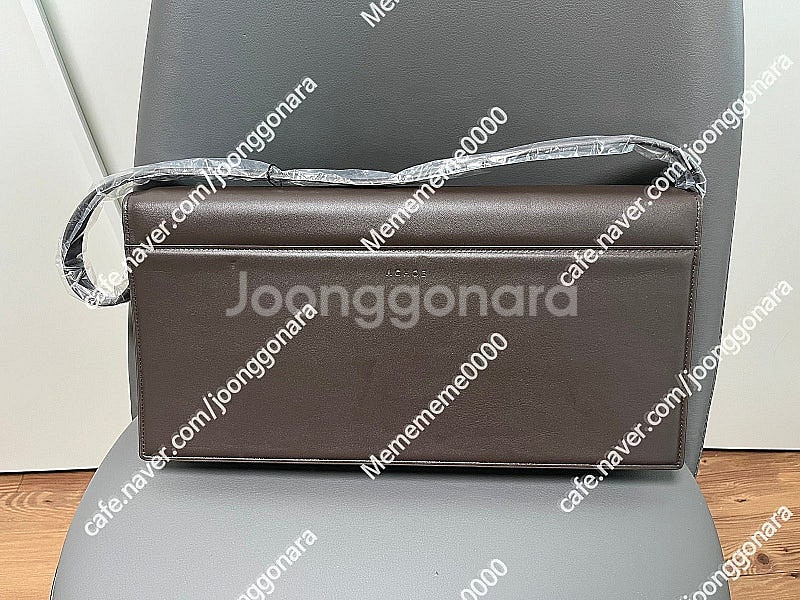 아초이 Gatheredbag 다크브라운 숄더백--1