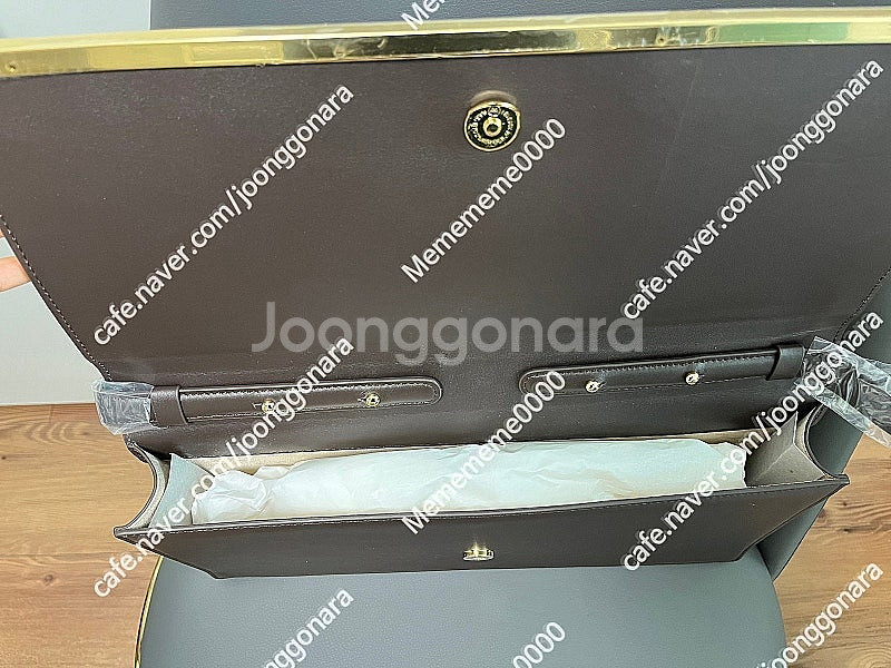 아초이 Gatheredbag 다크브라운 숄더백--2
