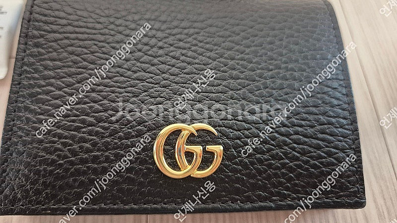 구찌 마몬트지갑 456126 풀박스 거의새상품 보증서포함 저렴하게 판매합니다.--2