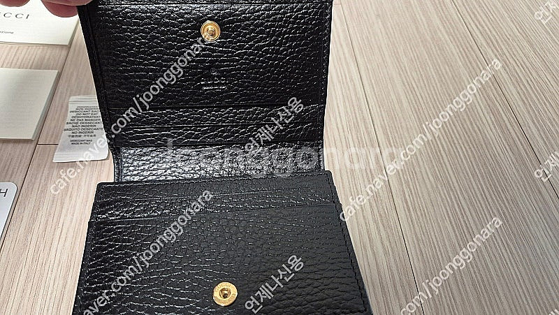 구찌 마몬트지갑 456126 풀박스 거의새상품 보증서포함 저렴하게 판매합니다.--4