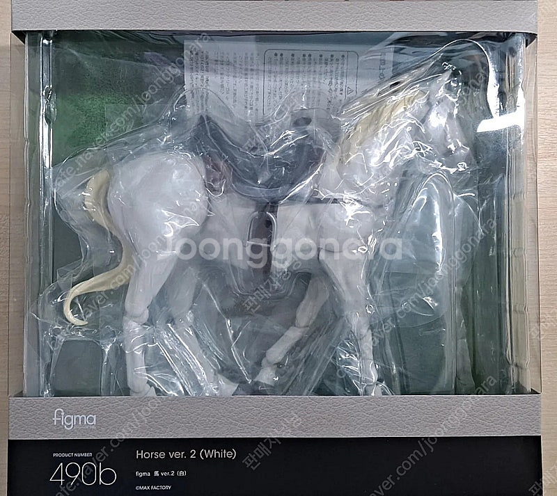 피그마 말 화이트 백마 안장 490b 액피 피규어 굿스...--0