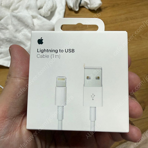 애플 라이트닝USB 케이블 1m 미개봉