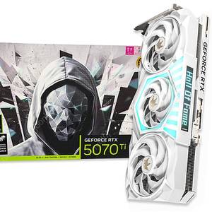 갤럭시 GALAX 5070Ti HOF GAMING 화이트 16GB 미개봉판매