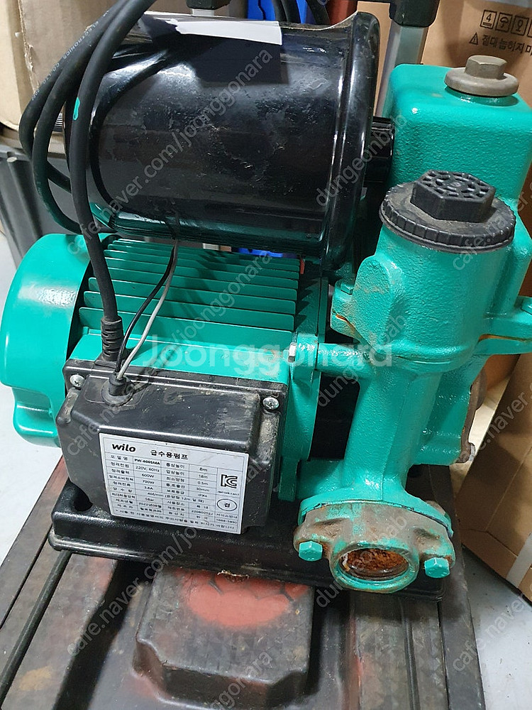 한일펌프 윌로펌프 수중펌프 가압펌프--5