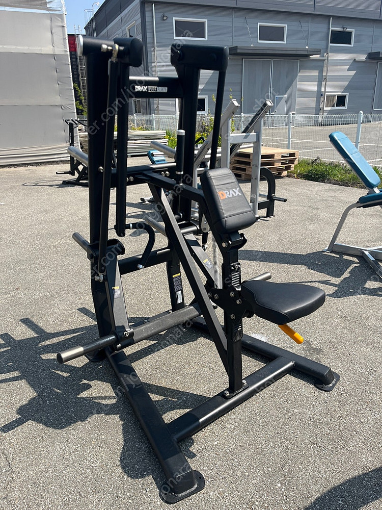 [중고] 퓨어플레이트 로로우 A급 DRAX 디랙스 등운동 상체운동 헬스장 운동기구 헬스기구 홈트--2