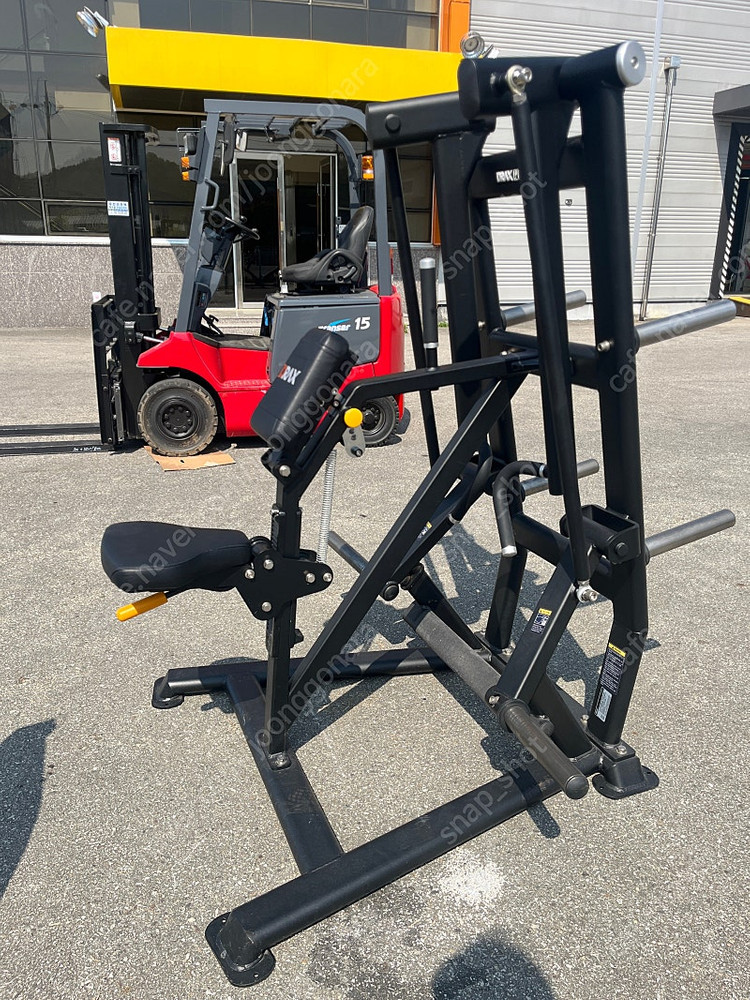 [중고] 퓨어플레이트 로로우 A급 DRAX 디랙스 등운동 상체운동 헬스장 운동기구 헬스기구 홈트--3