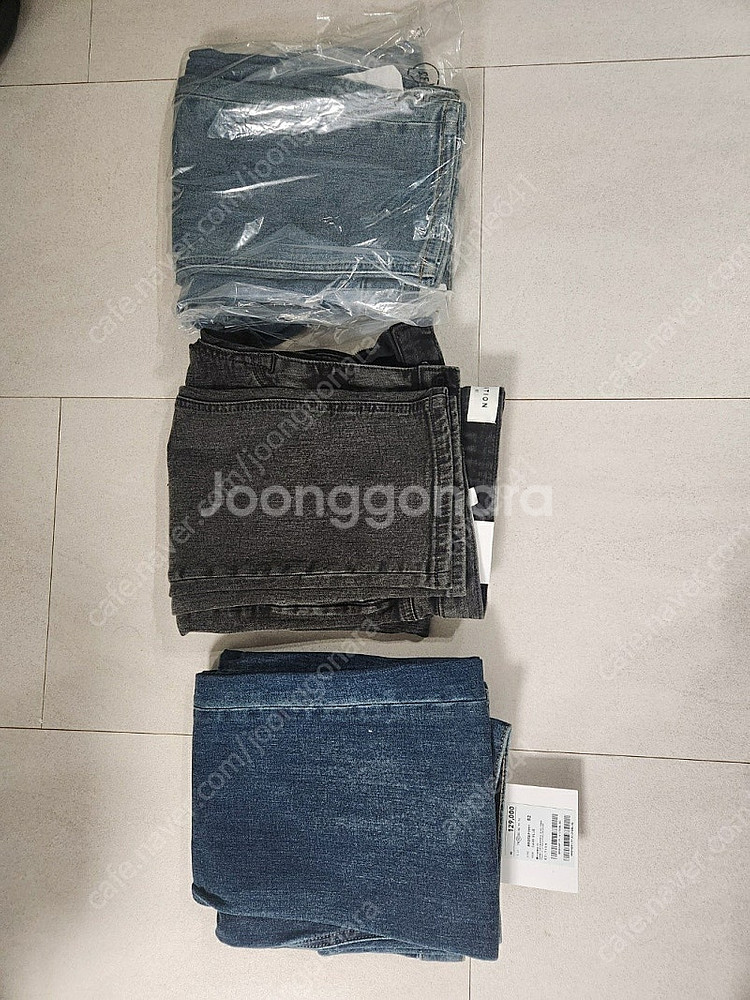 에디션 남성 청바지 사이즈32--0