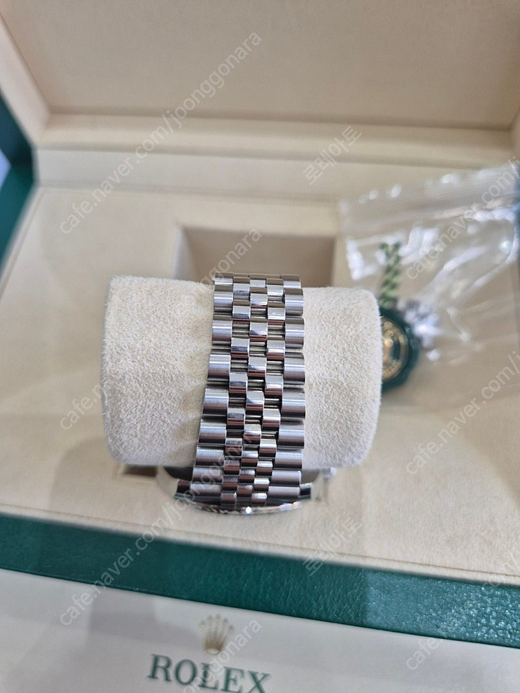 로렉스 데이저스트 41 청판 텐포 10p 다이아 126334 판매 이미지