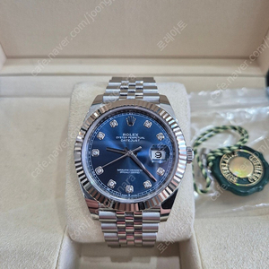 로렉스 데이저스트 41 청판 텐포 10p 다이아 126334 판매
