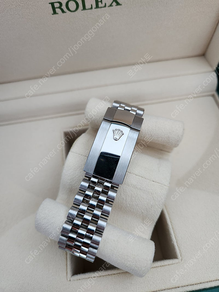 로렉스 데이저스트 41 청판 텐포 10p 다이아 126334 판매 이미지