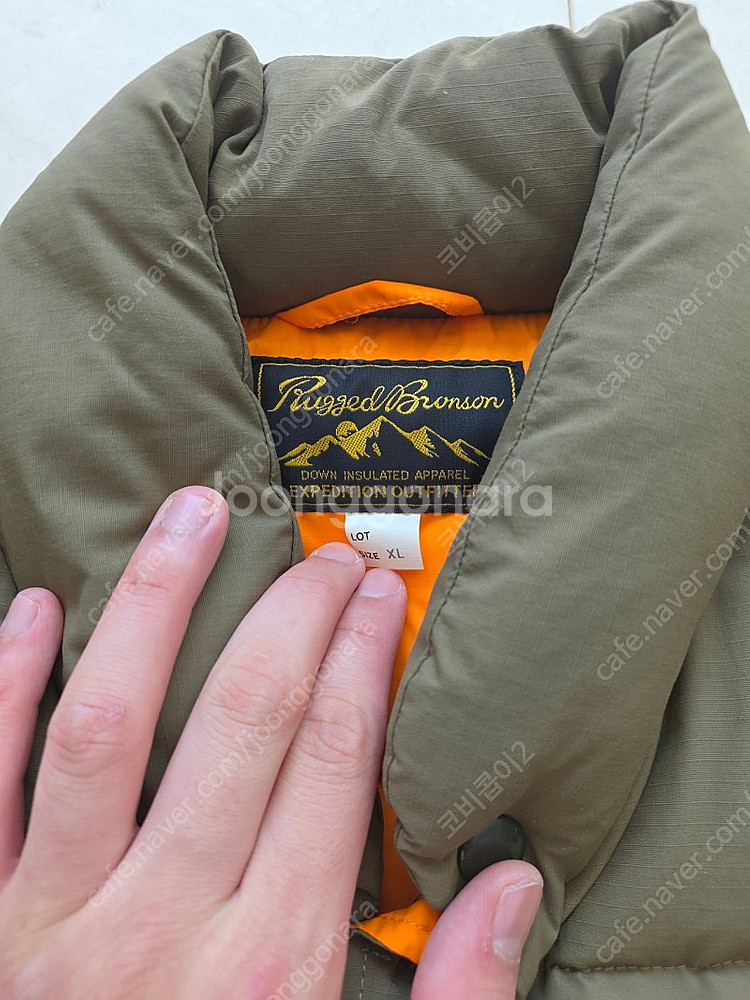 브론슨 패커블 덕다운 패딩조끼 XL--1