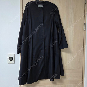 A라인 IDEE 블랙 롱 자켓 무료배송