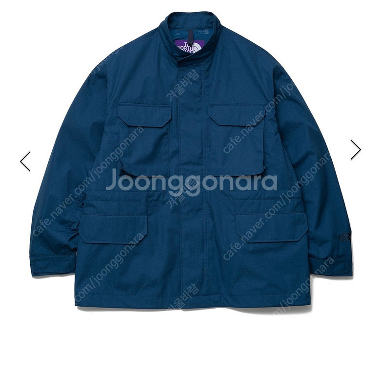 [판매] 23ss 노스페이스퍼플라벨 필드자켓 잉크블루 L--2