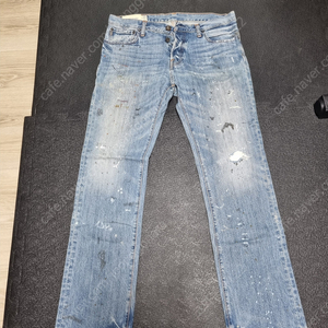 아베크롬비 페인트 워싱진 청바지 32 X 32